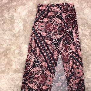 Print Maxi Skirt